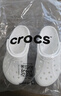 卡骆驰（CROCS）洞洞鞋贝雅卡骆班轻便耐磨一脚蹬休闲鞋|205089 黑色/白色-066 43 (270mm) 实拍图