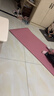 浪比速瑜伽垫防滑男女加厚加宽瑜珈健身运动地垫子跳绳减震静音垫家用 【185*61cm】粉色 含：绑带 15mm(厚度） 实拍图
