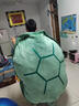 乐英奇乌龟壳抱枕玩偶可穿睡觉躺睡袋公仔衣服靠枕大龟壳毛绒玩具可穿戴 乌龟壳可穿【加厚加宽升级版 前后有棉】 75公分【适合5-7岁】 实拍图