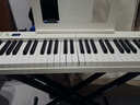 特伦斯折叠钢琴88键便携式电钢琴成人儿童电子琴重力度键盘V30pro钢琴 时尚白+专用琴包 实拍图