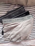 【Calvin Klein CK同源工厂】内裤男士莫代尔四角抗菌平角裤礼盒 黑色+深灰+浅灰+白色 -礼盒装 4条 2XL 【推荐150-170斤】 实拍图