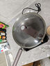 美的（Midea）炒锅不粘锅炒菜锅电磁炉锅304不锈钢平底锅燃气陶瓷0氟雪花不花芯 实拍图