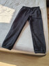 京东京造【羊羔绒】休闲裤男运动长裤冬季加绒保暖裤子 黑色M 实拍图