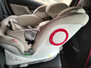 猫头鹰（SAVILE）儿童安全座椅卢娜2汽车用0-12岁婴儿宝宝i-Size认证 银白色 实拍图