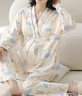 爱宝适月子服秋冬款孕妇睡衣产妇哺乳衣孕妇装家居服萌趣云间XL码M437 实拍图