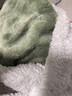 毛毯冬季加厚珊瑚绒毯羊羔绒盖毯办公室午睡午休被单人盖腿小毯子 【柳绿】兔毛泡泡毯-白羊羔绒 70x100cm【婴儿毯】 实拍图