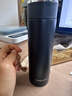 富光 保温杯高档男女316不锈钢学生便携泡茶大容量水杯年货礼品定制 枪灰600ml【316内胆】 实拍图