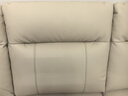 左右头层牛皮零靠墙电动功能沙发6013象牙白 3.08m 小四左电动 实拍图