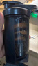贝瑟斯 摇摇杯水杯运动健身水杯奶昔杯子代餐杯蛋白粉搅拌杯子680ML黑色 实拍图