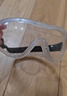 MARCWOOD儿童护目镜 骑行防风眼镜 防花粉防风沙柳絮漂流防护镜打水仗防虫 【透明边框】3-12岁可用 实拍图