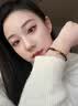中国黄金（CHINA GOLD）18K金手链男女款祥云平安扣编织手绳情人节生日礼物送男朋友爱人 18K平安扣手绳【黑绳】 实拍图
