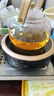 正扬电陶炉煮茶炉保温小型煮茶器围炉触控加热办公玻璃茶具烧水泡茶壶 春鸣黑+900提壶 实拍图
