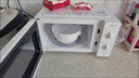 美的（Midea）快捷微波炉 家用小型 360°转盘加热 旋钮操控 易洁内胆（M1-L213B） 实拍图
