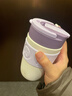物生物保温杯女士手持咖啡杯高颜值水杯大容量吸管杯学生杯子生日礼物 实拍图