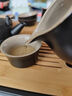 京东京造 茶具整套 功夫茶具陶瓷套装茶壶茶杯茶盘【黑陶提梁壶】 12件套  实拍图