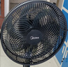 美的（Midea）【超级单品】七叶轻音立式电风扇家用柔风落地扇台式桌面小型风扇大风量节能摇头宿舍电扇 SAF30AB 实拍图