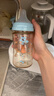 贝亲（Pigeon）PPSU双把手防胀气奶瓶240ml 丛林小兔 M号奶嘴 3月+ AA218 实拍图