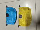骑行便携收纳包化妆包旅行用品水饺包婴儿推车收纳袋大容量防水 黄色一个装 实拍图