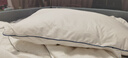 罗莱（LUOLAI）家纺枕头枕芯抗菌防螨五星级酒店枕 【低枕】全棉抗菌阻螨羽丝枕 X 实拍图