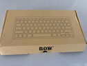 B.O.W航世 HW098A 超薄有线办公键盘 便携键盘78键 台式笔记本键盘 巧克力键帽黑色 企业采购 实拍图