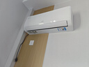 奥克斯（AUX）大1.5匹 空调挂机 省电侠 新一级能效变频冷暖两用 静音防直吹 以旧换新 KFR-35GW/BpR3AQS1(B1) 实拍图