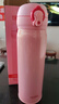 膳魔师（THERMOS）保温杯500ml男女士儿童水杯子学生生日礼物JNL-502 粉色 实拍图