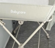 babycare尿布台多功能可折叠新生儿护理台抚触洗澡便携婴儿床-温特绿 实拍图
