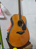雅马哈（YAMAHA）FS830VN 北美型号 实木单板 初学者民谣吉他40英寸吉它亮光复古色 实拍图