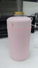 Hulker 【10W+销量加湿器】加湿器 卧室迷你家用办公室桌面车载低噪上加水小型usb空气加湿器 【粉色】420ml大容量/低噪加湿/定时断电 实拍图