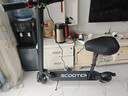 菲尼泰电动滑板车迷你折叠男女代步两轮小型电瓶车轻便上班代驾车 带座椅黑色约40-50公里带照明灯 实拍图