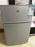奥克斯（AUX）家用双门迷你小型冰箱 冷藏冷冻保鲜小冰箱 宿舍租房节能电冰箱 【国家补贴】BCD-24K118 基础款 银色 实拍图
