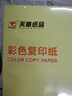 天章 （TANGO）新橙天章A4 70g浅粉色彩色复印纸 粉红色打印纸非厚卡纸 座签打印凭证 学生手工DIY折纸  500张/包 实拍图