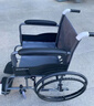 鱼跃(yuwell)轮椅车H051折叠老人轻便旅行手推车钢管免充气胎代步车 实拍图
