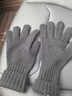 玖慕（JIUMU）山羊绒保暖手套男冬季加厚高档针织毛线手套户外防寒手套 实拍图