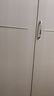 全友家居成品现代简约风大衣柜顶柜组合家用卧室家具柜子衣橱 【白橡木色】1.86m五门衣柜 多规格灵活组合+科学分区收纳 实拍图