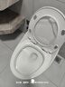 新款家用鸡蛋型灰色马桶现代轻奢创意彩色坐便器虹吸式大冲力节水 创意浮雕鸡蛋型马桶-白色 305/300mm 实拍图