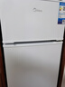 美的（Midea）88升迷你双开门小冰箱租房宿舍办公室小型家用双温可冷冻冷藏节能BCD-88CM 实拍图