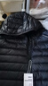 京东京造穿山甲轻薄羽绒服 连帽白鸭绒户外秋冬外套短款男 黑色 XXL 实拍图