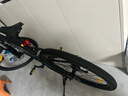 喜德盛（xds）山地自行车黑客350/旭日310 X6铝合金车架21速变速机械碟刹 黑客350黑银15.5寸（25款） 实拍图