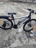 金武端自行车成人山地车公路赛车单车骑行变速超轻越野中学生初中青少年 顶配版-辐条轮-黑白色 26寸21速 实拍图