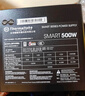 Thermaltake（Tt）额定500W Smart 500W 电脑电源（80PLUS认证/主动式PFC/智能温控风扇/支持背线） 实拍图