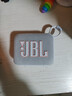 JBL GO4 音乐金砖四代 蓝牙音箱 户外便携音箱 电脑音响 jbl go4 iphone16pro适用 礼物小音箱 月光白 实拍图