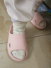 朴西小鲨鱼软底儿童凉拖鞋男童宝宝洗澡防滑家居室内拖鞋女童 桃沙粉 实拍图