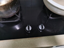 康佳（KONKA）燃气灶煤气灶双灶家用【国家补贴】 5.2kW天然气嵌入式台式双灶具 玻璃面板JZT-B500Y（天然气） 实拍图