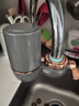 美的（Midea）净水器水龙头过滤器家用自来水滤水器直饮前置过滤器厨房卫生间通用除水垢除余氯双出水可清洗滤芯 一机七芯【五年免换芯】 实拍图