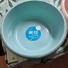 茶花 洗衣盆洗脸盆洗手盆厨房洗菜盆宝宝婴儿浴盆洗脚盆卫生间足浴盆 蓝色【33cm】 实拍图