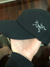 ARC'TERYX始祖鸟 CALVUS CAP 轻量 男女同款 弯檐帽 BLACK/黑色 S-M 实拍图