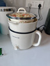 九阳（Joyoung）多功能锅电热锅小煮锅电蒸锅火锅锅学生宿舍电煮锅1-2人1.8L泡面电火锅HG18-G266C【蒸笼款】 实拍图