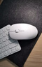 雷柏（Rapoo）9000S 78键无线/蓝牙多模键鼠套装 刀锋超薄紧凑便携无线键盘 支持Windows/MacOS双系统 白色  实拍图