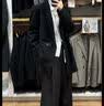 优衣库双排扣茄克女装/外套通勤商务西装夹克481603 484252 478557/05天灰色 L 实拍图